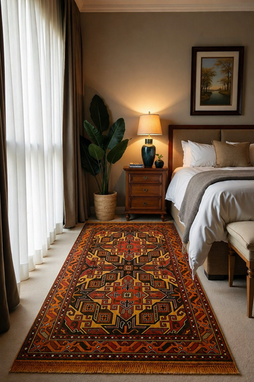 Calwer-Lotto Carpet - Classic Medallion Design