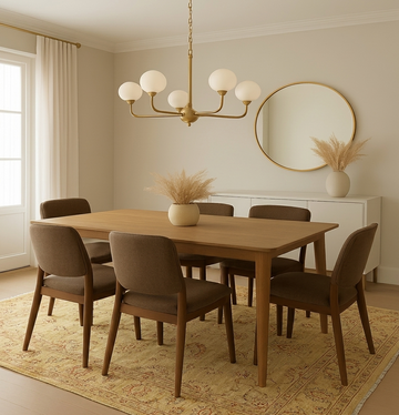 Gold Chobi double knot rug