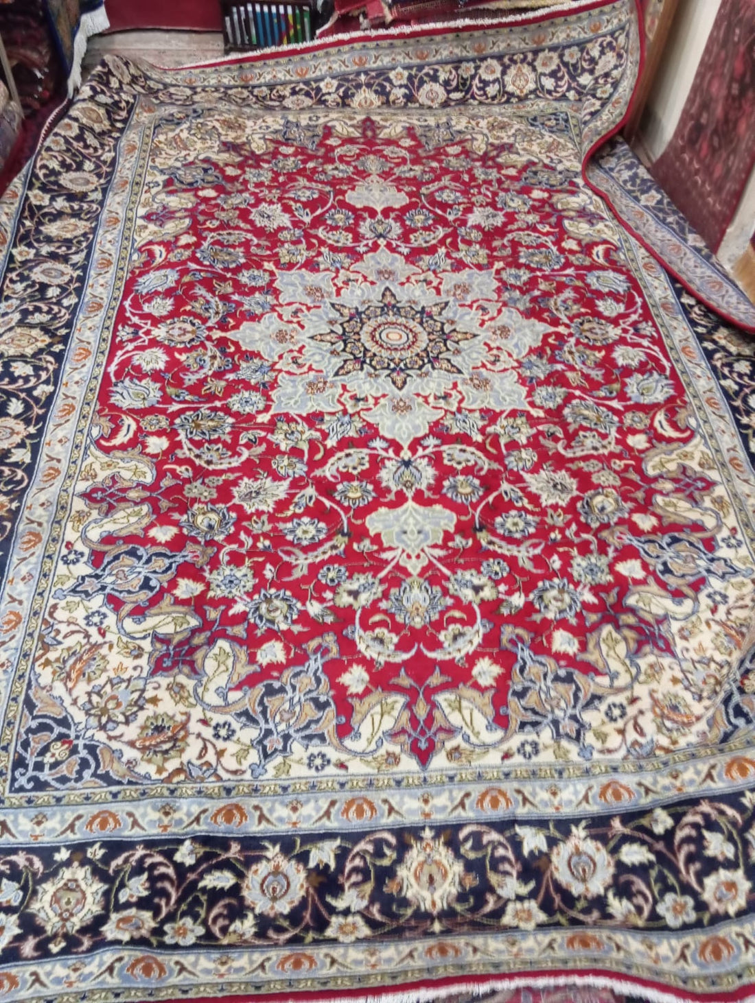 Beige Chobi Carpet — Contemporary Wool Rug | Double Knot
