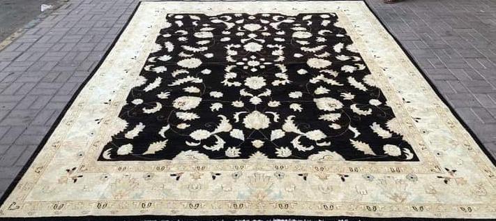 Natural Chobi Carpet — Handwoven Contemporary Rug