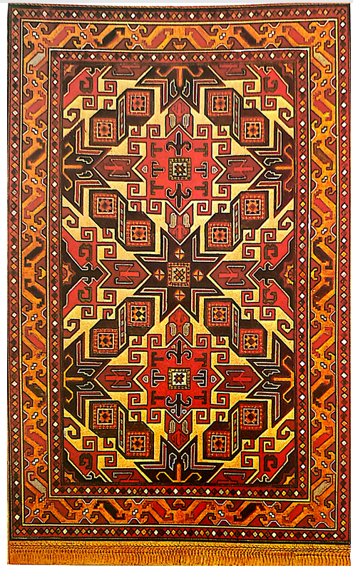 Calwer-Lotto Carpet - Classic Medallion Design